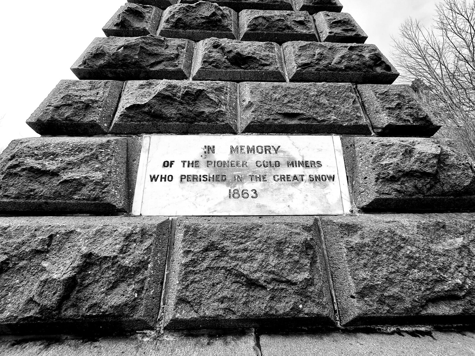 The terrible catastrophe of 1863