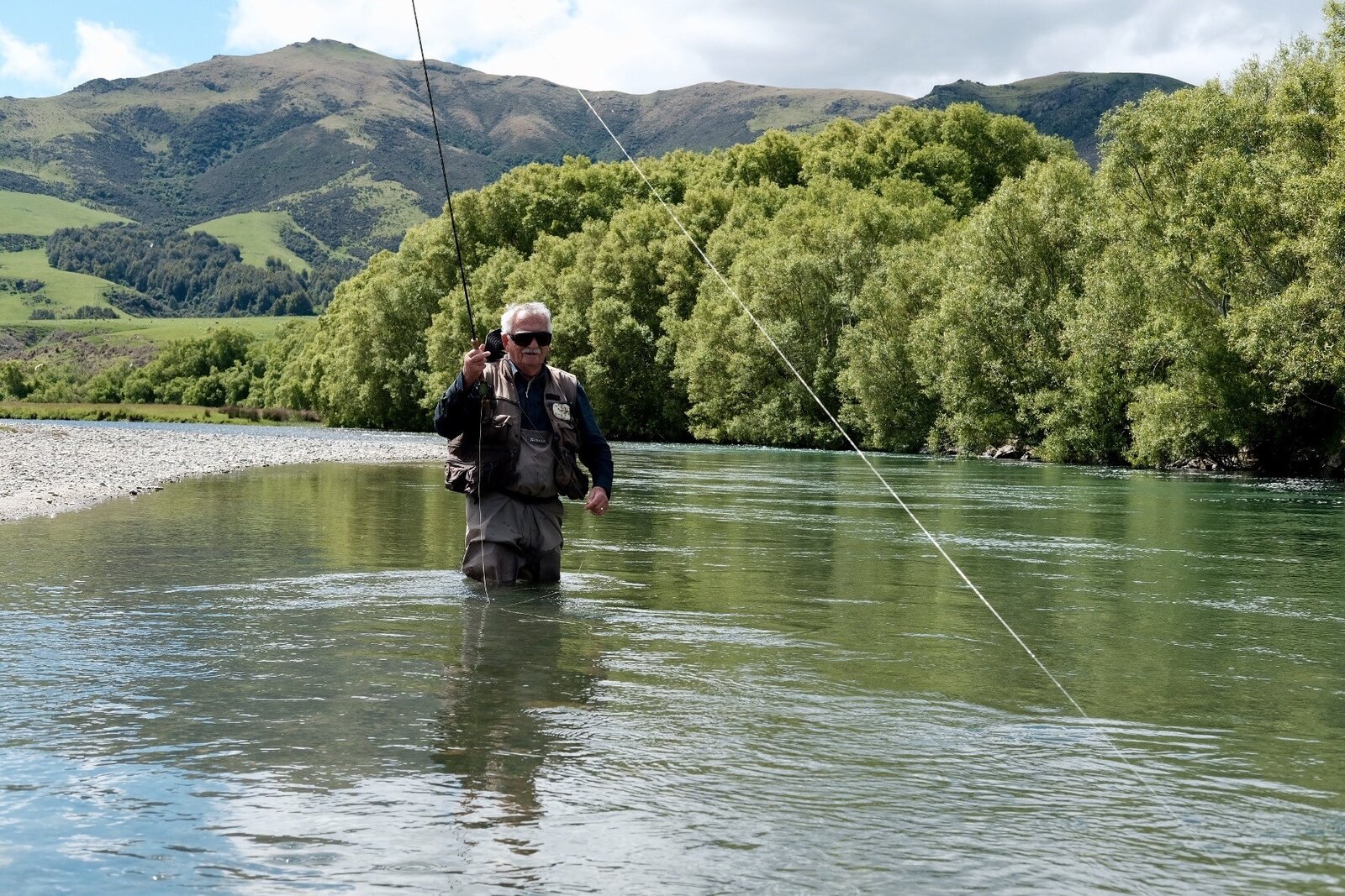 Fishing with the poet